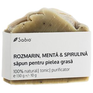 Sapun natural pentru pielea grasa cu rozmarin