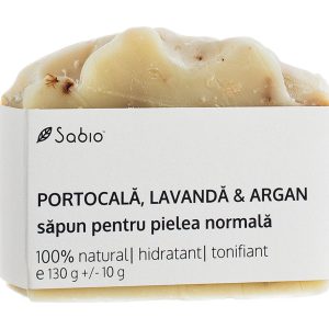 Sapun natural pentru pielea normala cu portocala