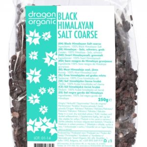 Sare neagra grunjoasa Himalaya 250g - SMART ORGANIC