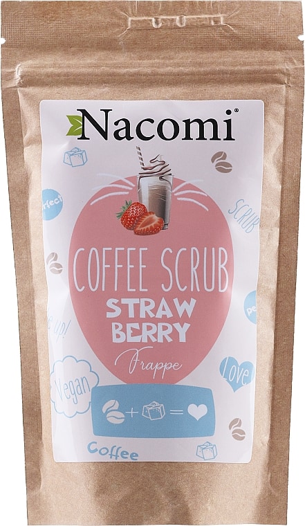 Scrub de corp cu aroma de cafea si capsusi, 200g, Nacomi 1 Scrub de corp cu aroma de cafea si capsusi