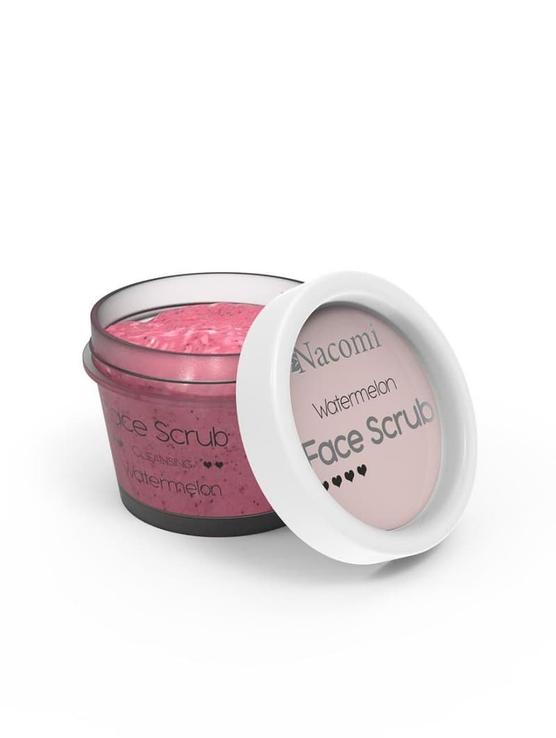 Scrub pentru fata si buze cu aroma pepene verde, 80g, Nacomi 1 Scrub pentru fata si buze cu aroma pepene verde