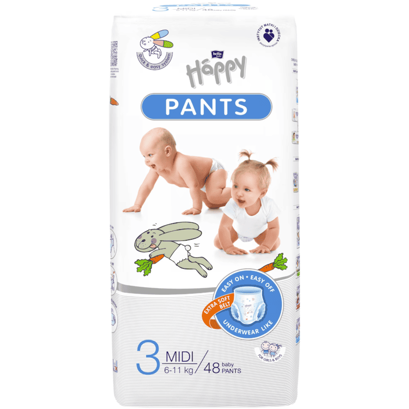Scutece Happy Pants Midi 6-11kg