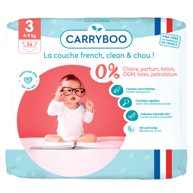 Scutece bio hipoalergenice 4-9kg marimea 3