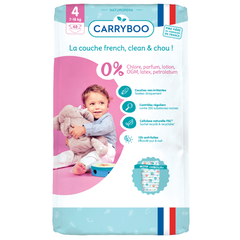 Scutece bio hipoalergenice 7-18kg marimea 4