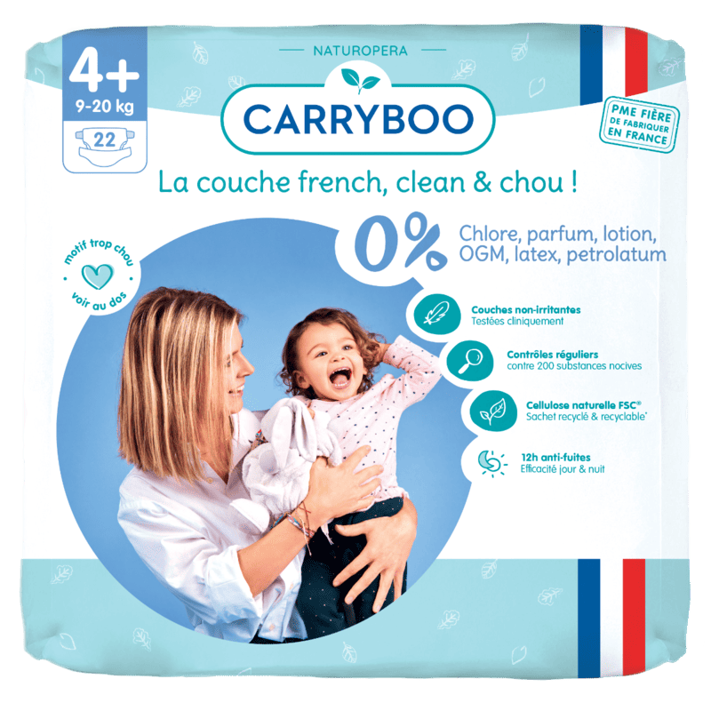Scutece bio hipoalergenice 9-20kg marimea 4+