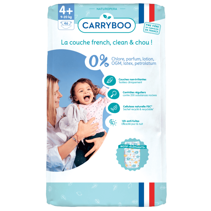 Scutece bio hipoalergenice 9-20kg marimea 4+