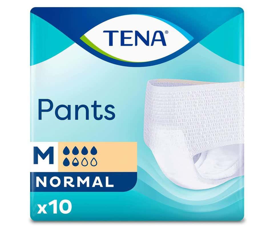 Scutece pentru adulti Pants Normal M, 10 bucati, Tena 1 Scutece pentru adulti Pants Normal M