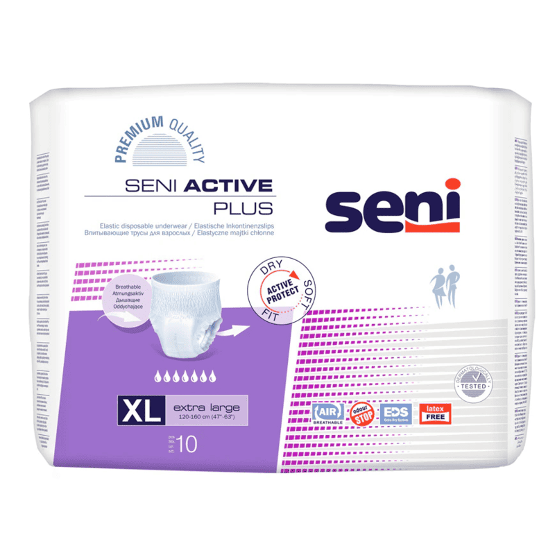 Scutece pentru adulti tip chilot Active Plus Extra Large