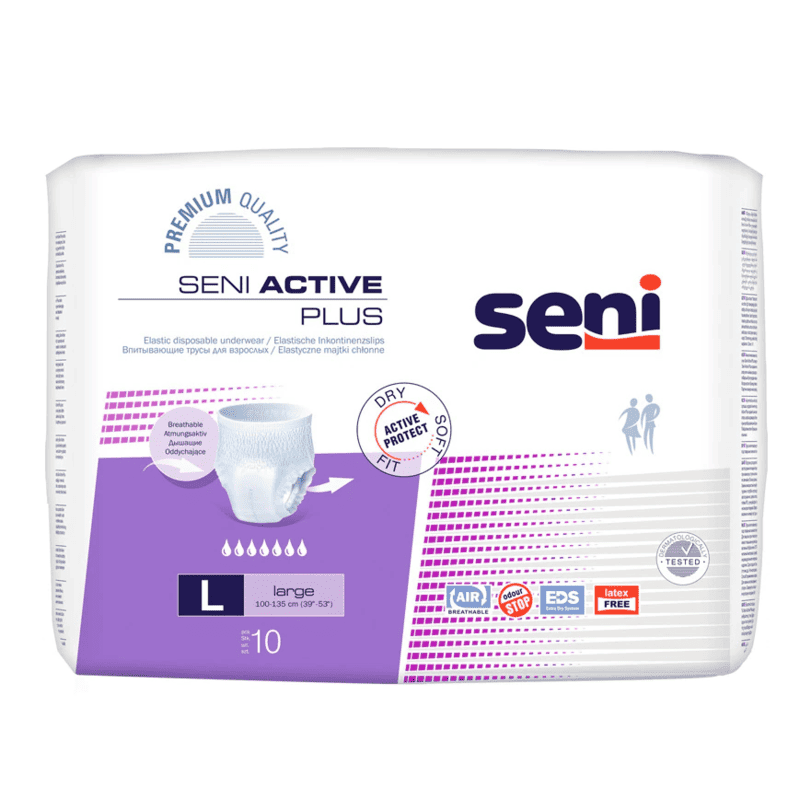 Scutece pentru adulti tip chilot Active Plus Large