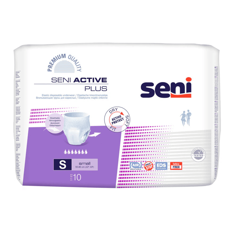 Scutece pentru adulti tip chilot Active Plus Small