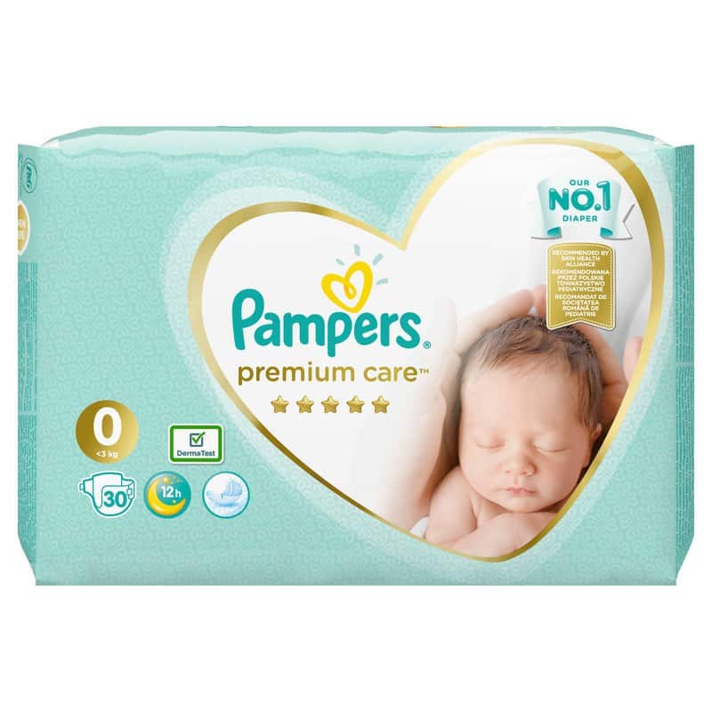 Scutece pentru nou-nascuti Premium Care