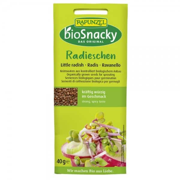 Seminte de ridiche bio pentru germinat BioSnacky