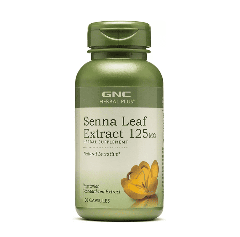 Senna laxativ natural, 100 capsule, GNC 1 Senna laxativ natural