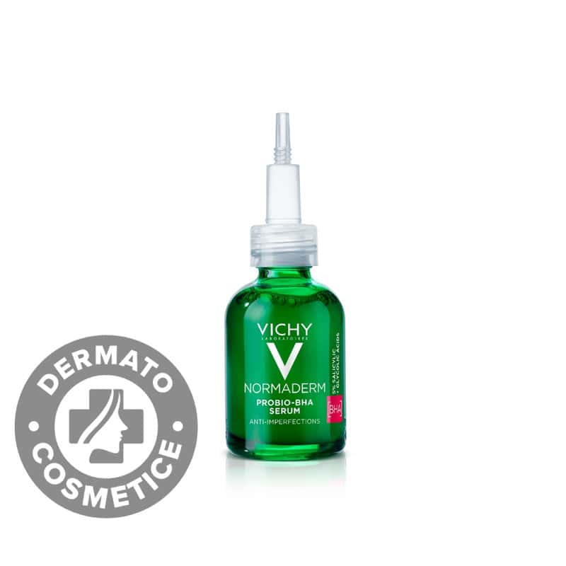 Ser anti-imperfectiuni pentru ten gras cu tendinta acneica Normaderm Probio-BHA
