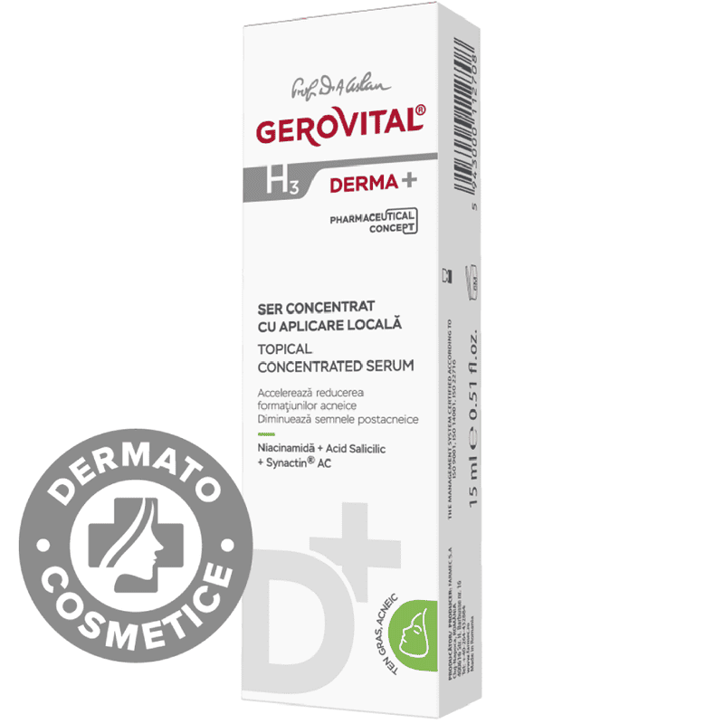 Ser concentrat cu aplicare locala H3 Derma+