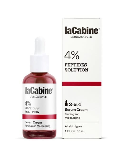 Ser crema Monoactives 4% Peptides Solution, 30ml, La Cabine 1 Ser crema Monoactives 4% Peptides Solution