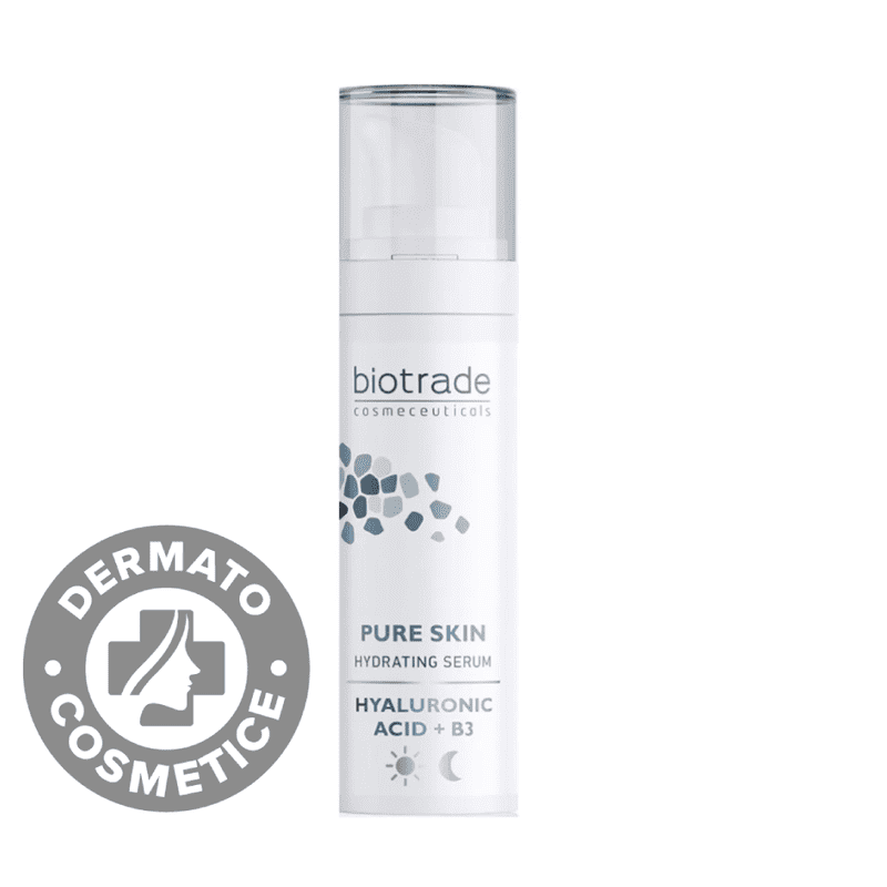Ser hidratant cu acid hialuronic Pure Skin + B3