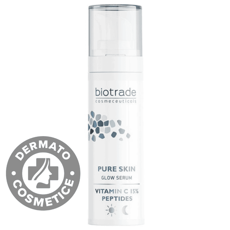 Ser iluminator cu vitamina C si peptide Pure Skin