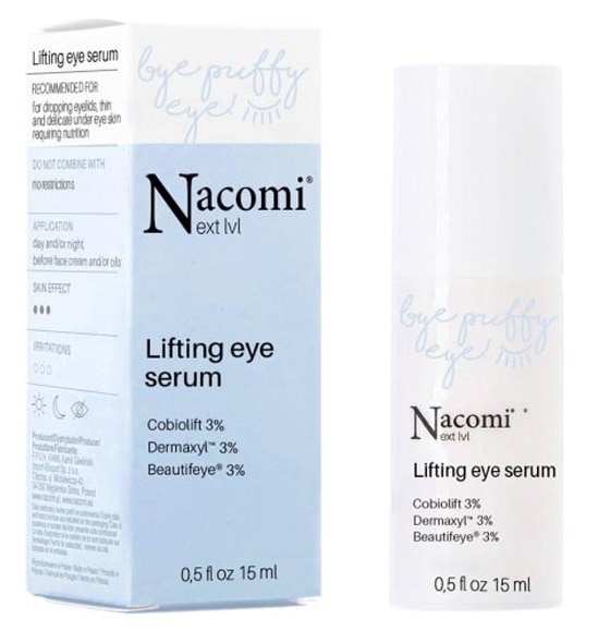 Ser pentru conturul ochilor cu efect de lifting, 15ml, Nacomi 1 Ser pentru conturul ochilor cu efect de lifting