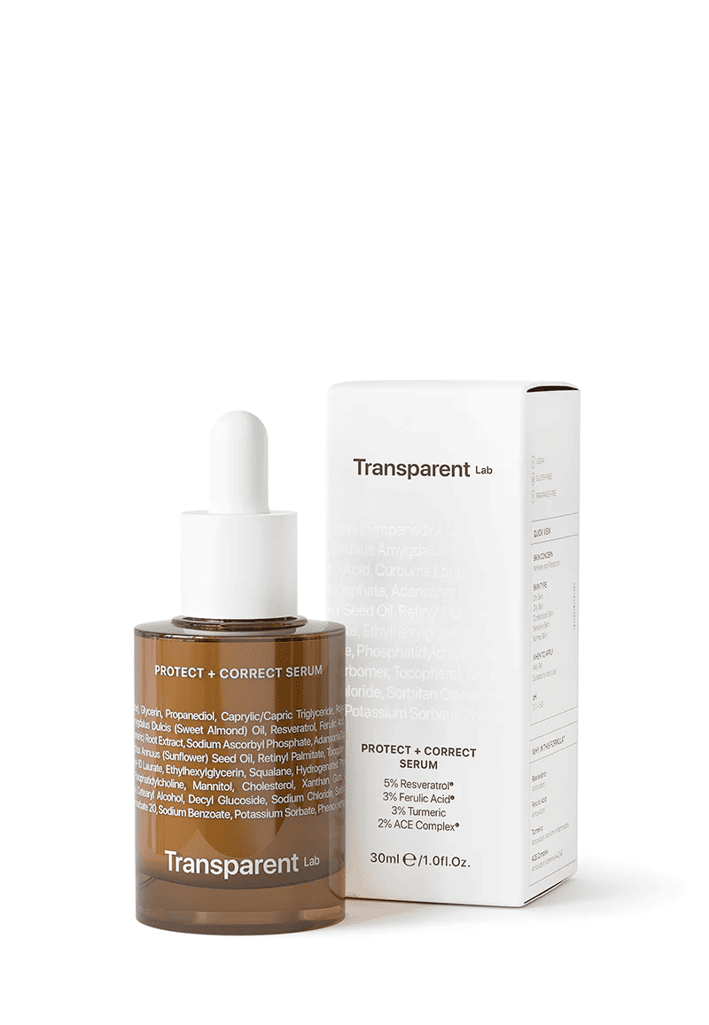 Serum anti-rid si antioxidant cu resveratrol si acid ferulic, 30ml, Transparent Lab 1 Serum anti-rid si antioxidant cu resveratrol si acid ferulic