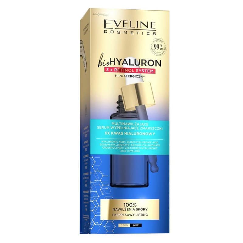 Serum multi hidratant pentru umplerea ridurilor Bio Hyaluron 3xRetinol
