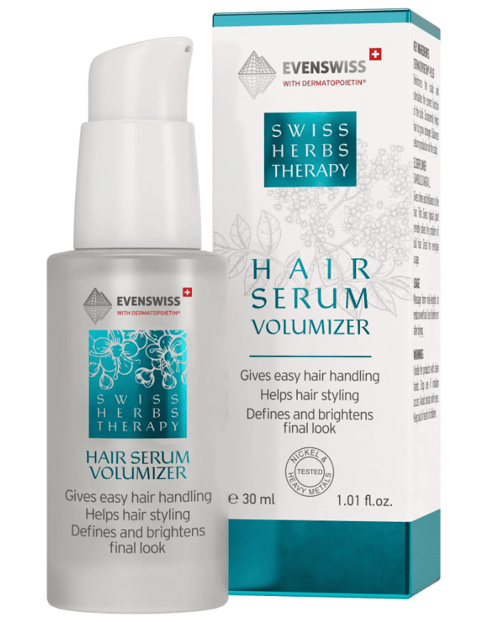 Serum pentru par fara volum Swiss Herbs Therapy, 30ml, Evenswiss 1 Serum pentru par fara volum Swiss Herbs Therapy