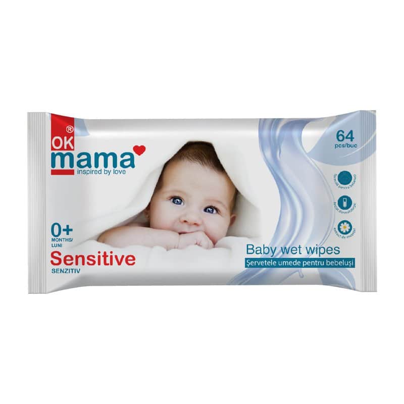 Servetele umede bebelusi Sensitive