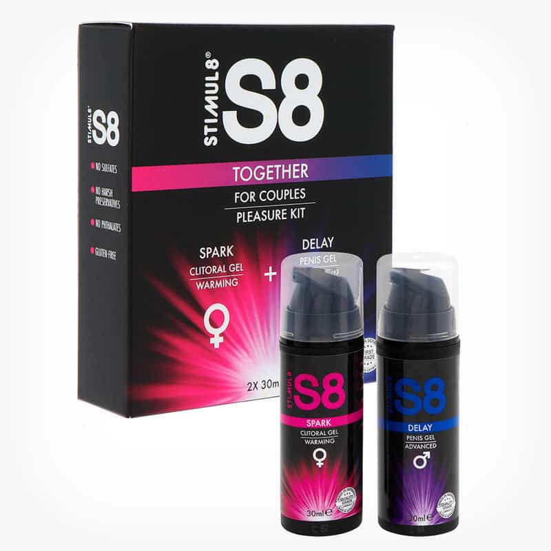 Set 2 x Gel S8 Together (Clitoral Gel + Penis Gel)