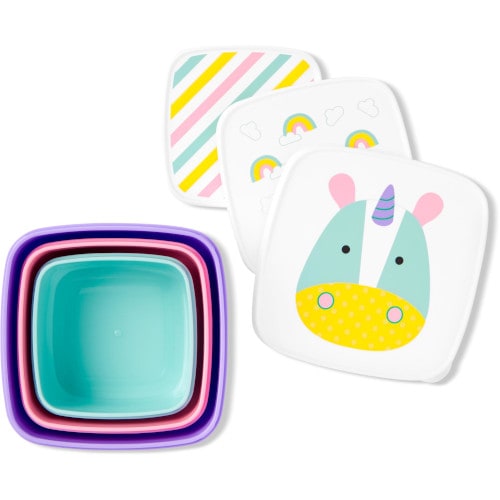 Set 3 cutii pentru pranz Zoo Unicorn