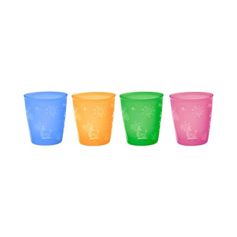 Set 4 pahare de baut de la 12 luni+