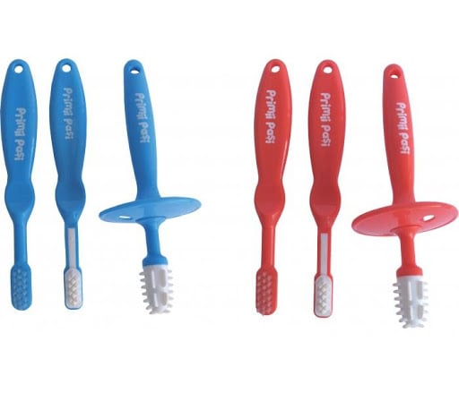 Set periute de dinti, 3 varste, Primii Pasi 1 Set periute de dinti