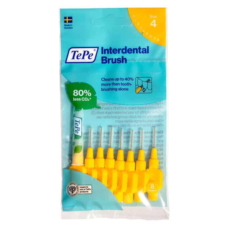 Set periute interdentare Original galben