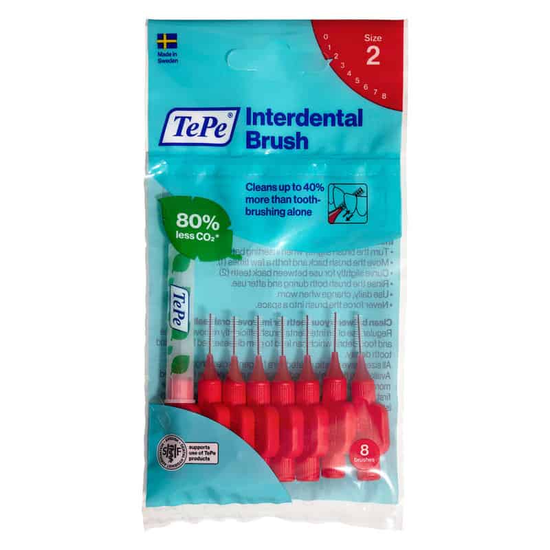Set periute interdentare Original rosu