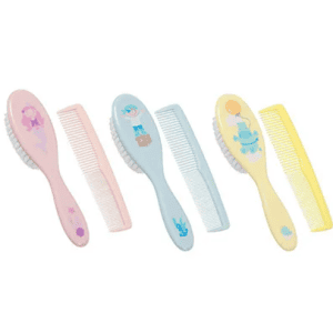 Set pieptene + perie par natural