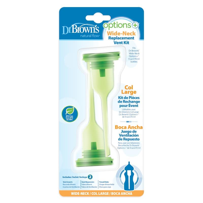 Set rezerve sistem de ventilatie pentru biberoane gat larg