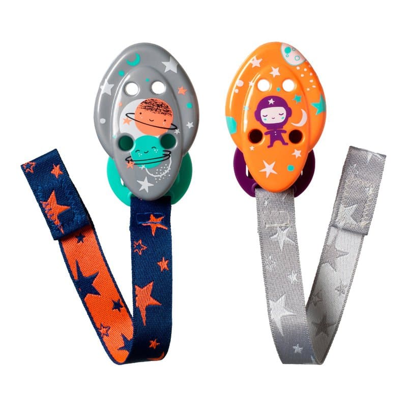 Set suport pentru suzeta Planete/Astronaut