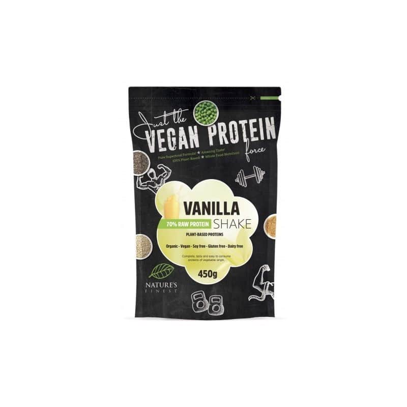 Shake proteic 70% cu vanilie bio
