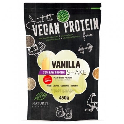 Shake proteic 70% cu vanilie si stevie bio