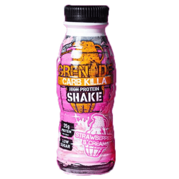 Shake proteic cu aroma de capsuni Carb Killa Protein