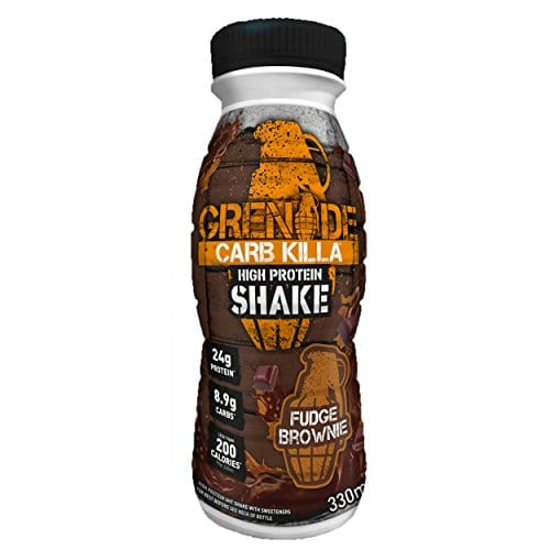 Shake proteic cu aroma de ciocolata fudge brownie Carb Killa Protein