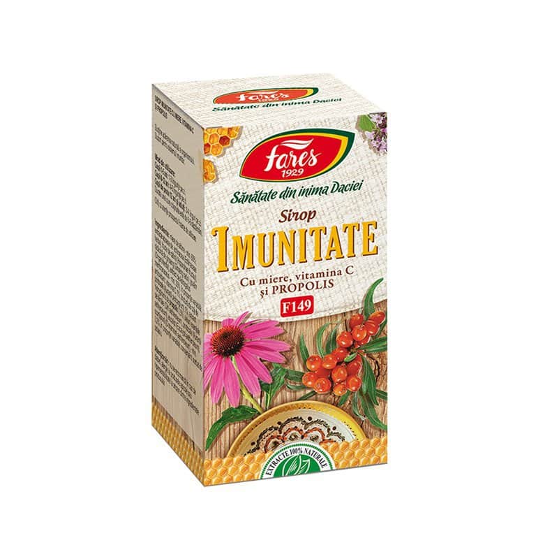 Sirop Imunitate cu miere si propolis F149