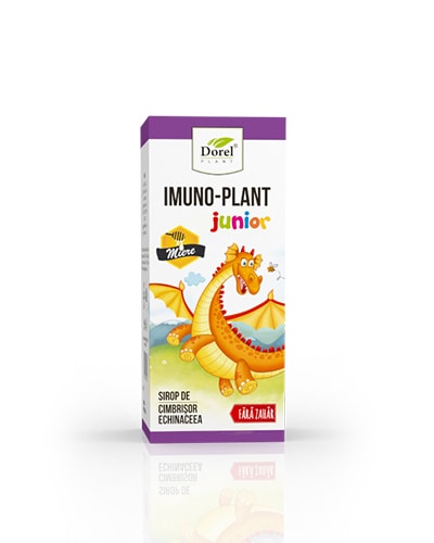 Sirop Imuno Plant Junior cu miere de albine, 200ml, Dorel Plant 1 Sirop Imuno Plant Junior cu miere de albine