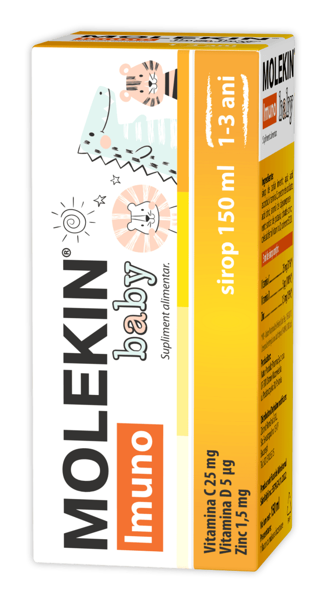 Sirop Molekin Imuno Baby, 150ml, Zdrovit 1 Sirop Molekin Imuno Baby