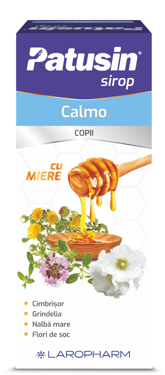 Sirop Patusin Calmo pentru copii, 100ml, Laropharm 1 Sirop Patusin Calmo pentru copii