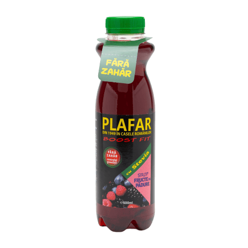 Sirop cu fructe de padure Boost Fit cu stevie