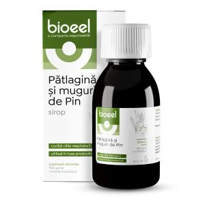 Sirop de patlagina si muguri de pin