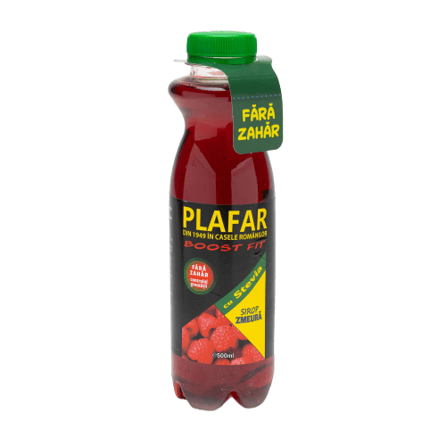Sirop de zmeura Boost Fit cu stevie