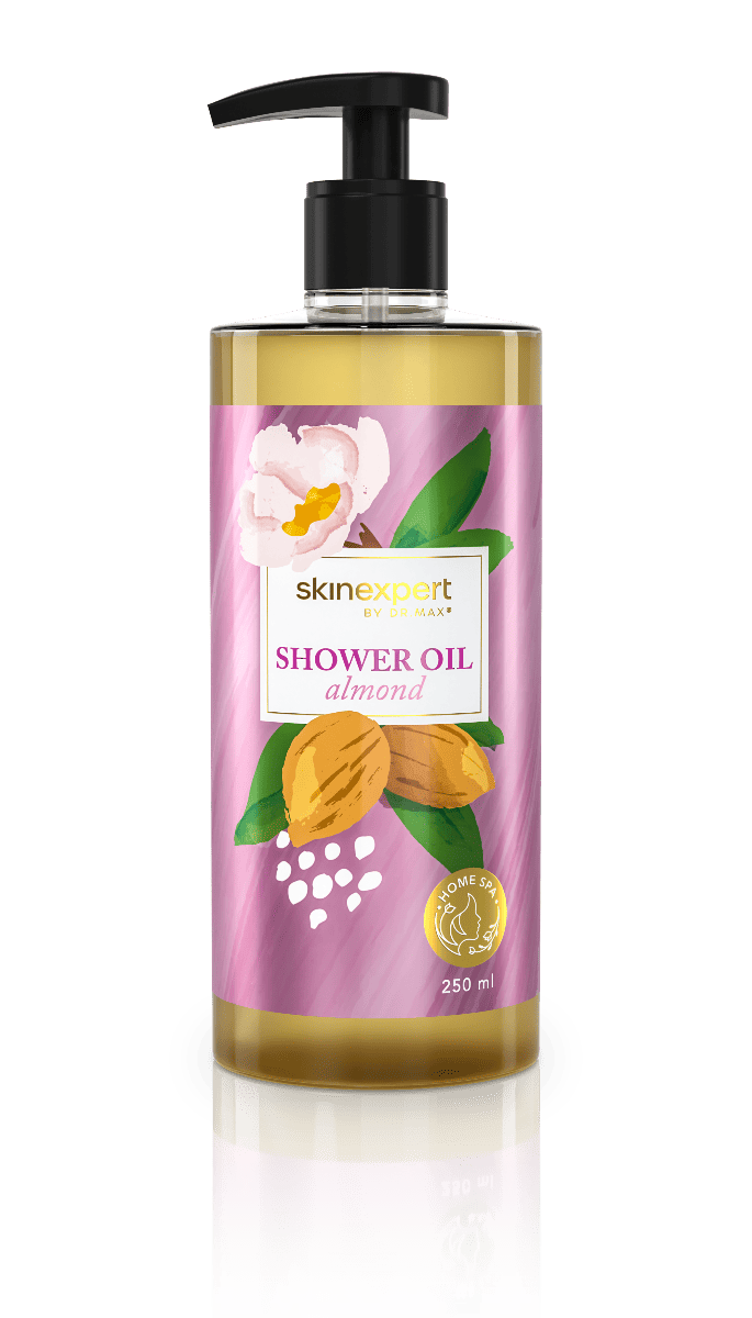 Skinexpert by Dr. Max® Home Spa Ulei de dus cu migdale, 250ml 1 Skinexpert by Dr. Max® Home Spa Ulei de dus cu migdale