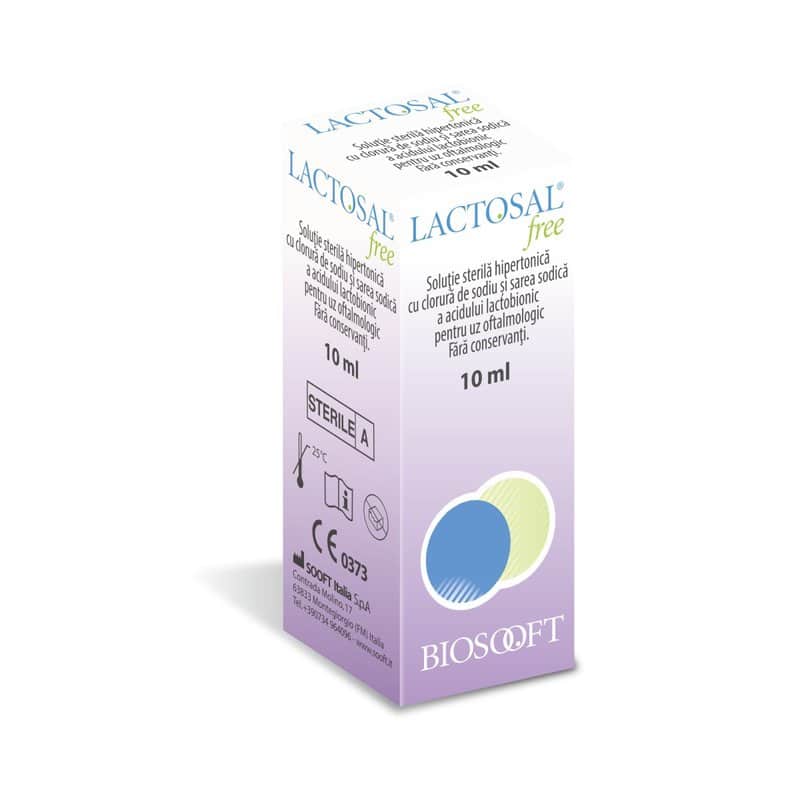Solutie oftalmica Lactosal Free