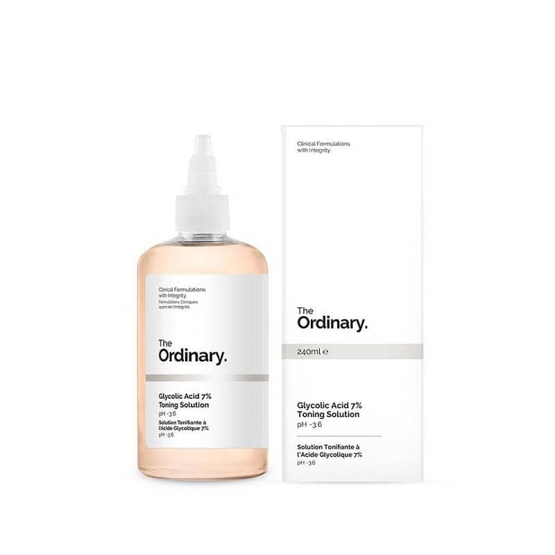 Solutie tonica cu acid glicolic 7%
